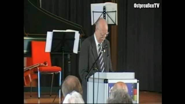 60 Jahre Landsmannschaft Ostpreußen NRW, Grußwort Hans-Günther Parplies (BdV) - Teil 1 смотреть онлайн