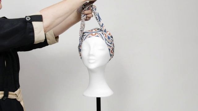 STYLING TUTORIAL / BEATRICE TURBAN / ENDLESS SHAPE OF BLUE смотреть онлайн