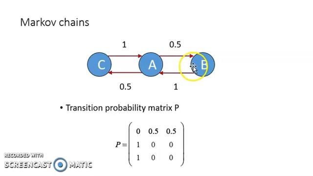 2.2 Google's Page Rank Algorithm: Markov Chains (2/4) смотреть онлайн