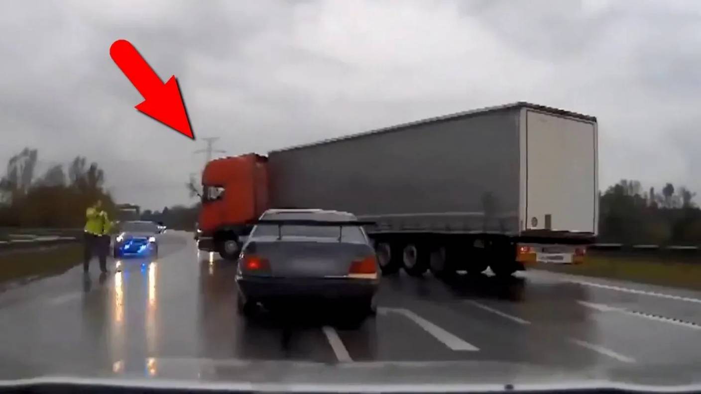 ДАЛЬНОБОЙЩИКИ В ДЕЛЕ! Дальнобойщики делают добро и наказывают хамов смотреть онлайн