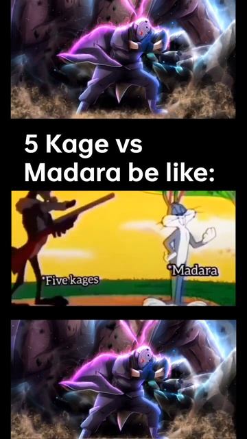 5 Kage vs Madara😂#anime #naruto смотреть онлайн
