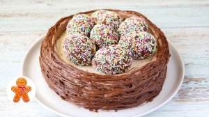 Пасхальный торт "Гнездышко"