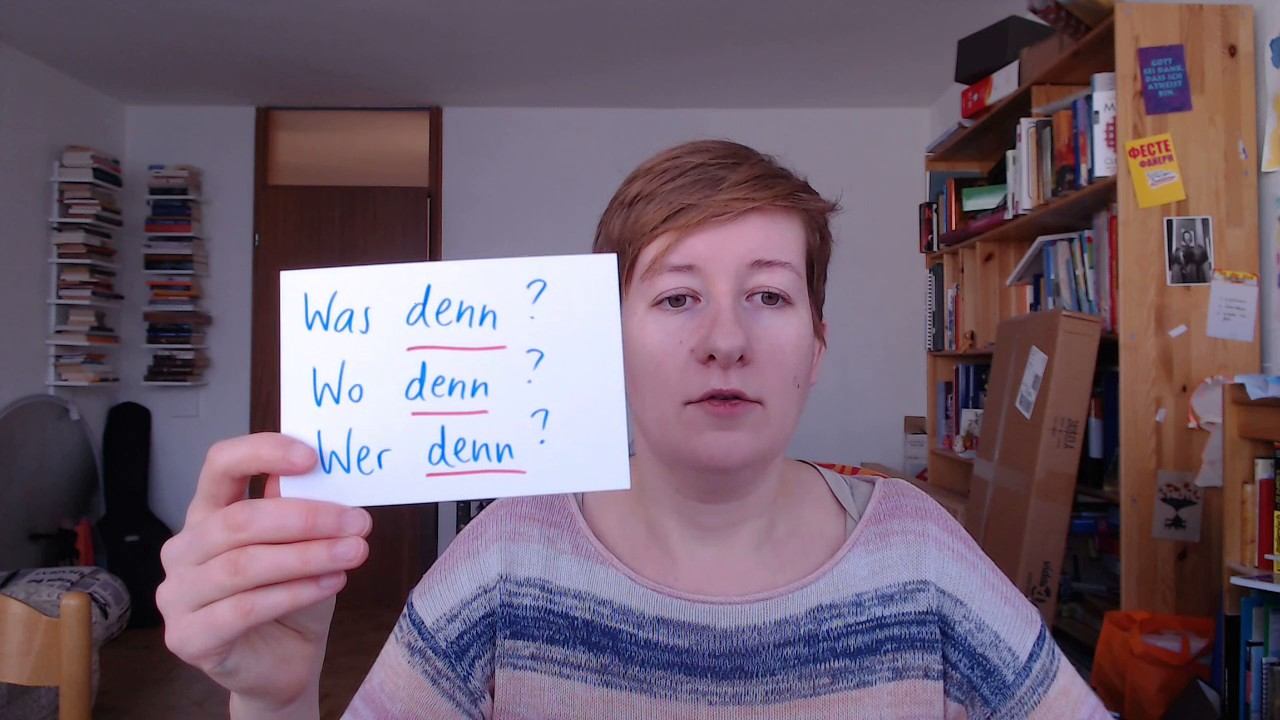 Modalpartikel DENN | Частица DENN