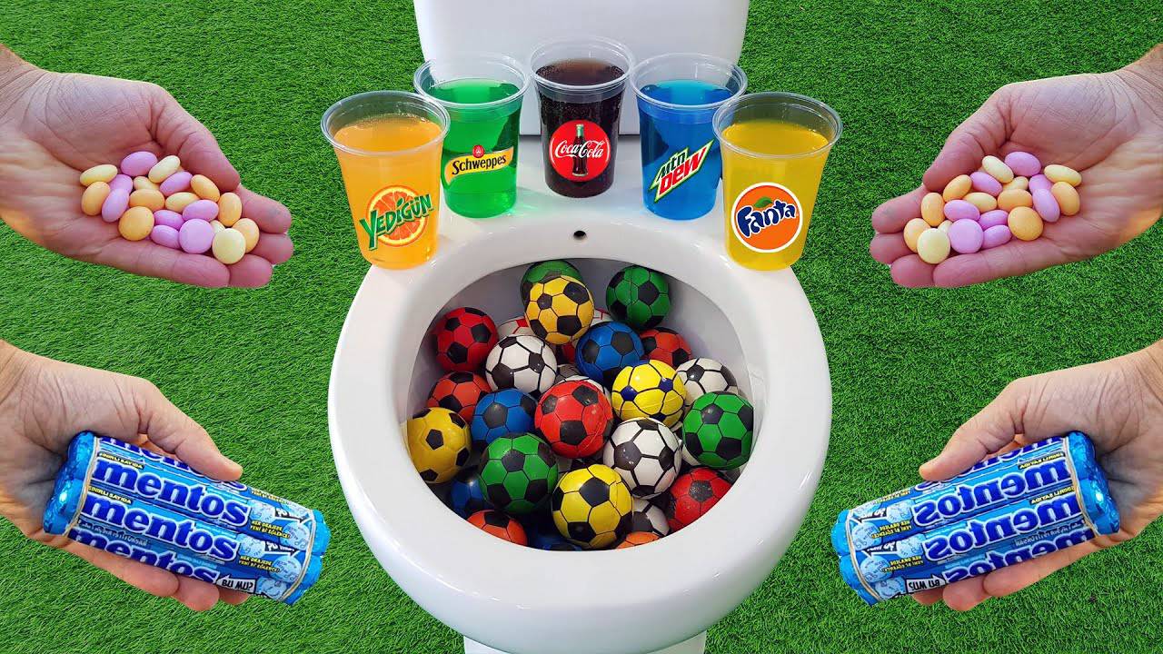 Мультики для детей. Детский Эксперимент: Спрайт, кока-кола, фанта. Мультики для малышей смотреть онлайн