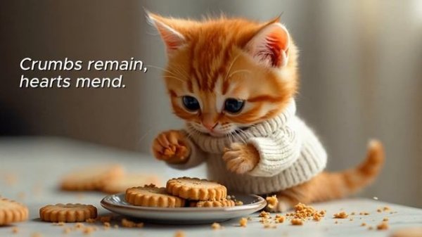 Tiny Cat’s Honesty Matters! _ #cat #kitten #cute #gingmeow