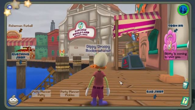 Donald's Dock: Toontown Rewritten (2013) [PC]
