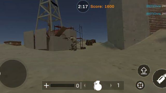 Bermain Game Local Warfare Re Portabel Part 1: Single Player