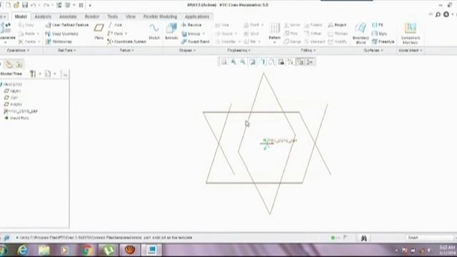 PTC Creo Parametric 3.0 Part Design Tutorial For Beginner [COMPLETE] Class 02 Basics Sketch Tutoria смотреть онлайн