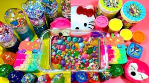 Слайм АСМР | Распаковка слаймов | Микс крутых слаймов