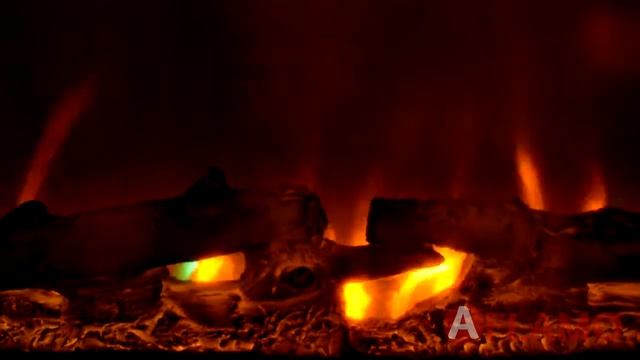 Mario black, LED flame, 107 cm смотреть онлайн
