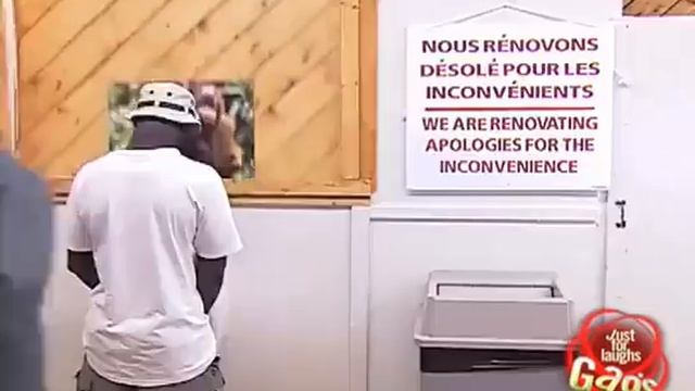 Women's Bathroom Viewing Hole Prank!