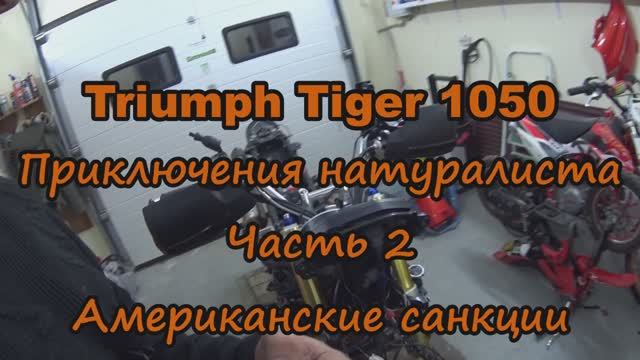Triumph Tiger 1050. Приключения натуралиста Часть 2. Американские санкции смотреть онлайн