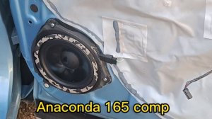 замена штатных динамиков Chery Tiggo 4 pro на DL Audio Anaconda 165 Comp