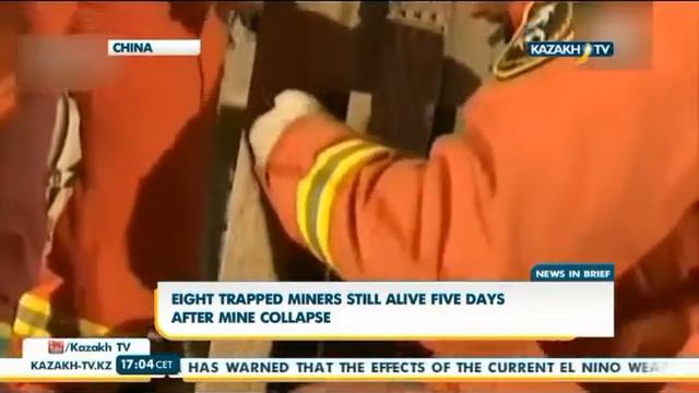 Спасатели обнаружили выживших под завалами шахты - Kazakh TV