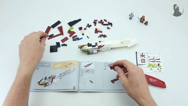 Darth Block Builds Obi-Wan Kenobi's Jedi Starfighter 75333 from Lego Star Wars смотреть онлайн