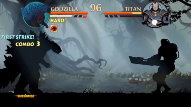 Godzilla VS Titan | Shadow Fight 2