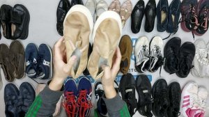 32856 Обувь весна-лето, 1пак, scarpe crema 18/24, секонд (cream/extra) оптом