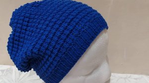 Шапочка для девочки 7-10 лет спицами.