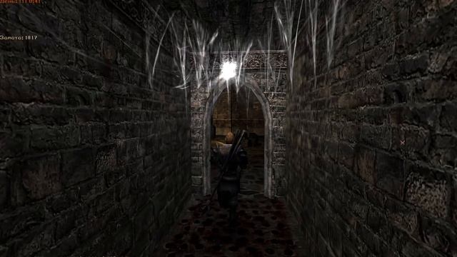 Gothic 2 Мод Хроники Миртаны:Архолос.Часть 54.Лабиринты Вардхала.Посох.Броня Вардхала.Миротворец.