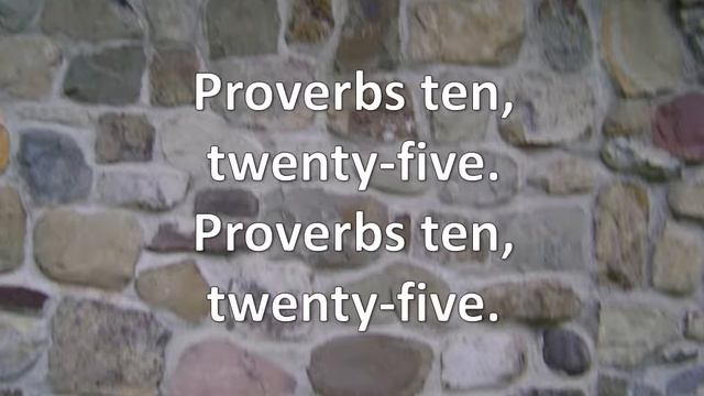 Proverbs 10:25, As the whirlwind passeth,KJV singalong w lyrics,Am смотреть онлайн