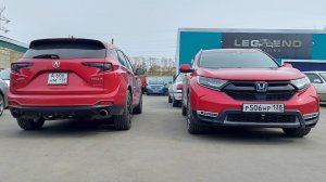 Прошивка Хонда ЦРВ Гибрид RT6 в Reflashteam. Гонка против Acura RDX:)