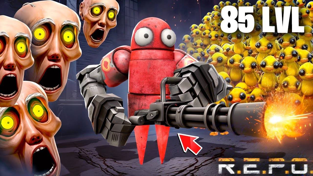 ВЫЖИТЬ НА 85 УРОВНЕ В R.E.P.O. ! ЧТО ЗА ЖЕСТЬ ТУТ ПРОИСХОДИТ? ШАНС 0.1% ПРОЙТИ ЭТО! Угар…