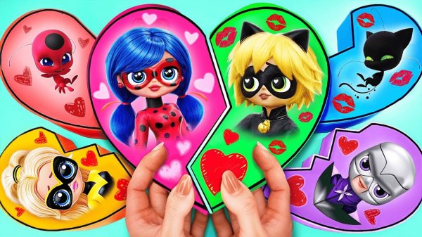 Леди Баг Чирлидерша и Супер Кот Растут! MIRACULOUS Идеи для Кукол ЛОЛ!