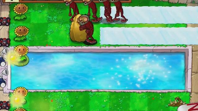 Летсплей по игре Растения против Зомби. Выпуск №15. Очень сложные мини-игры. смотреть онлайн