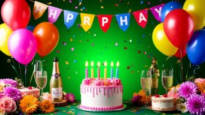 Красивое поздравление С Днем рождения