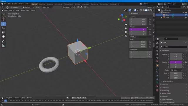 Blender Tutorial - Lesson 265 - Drivers смотреть онлайн