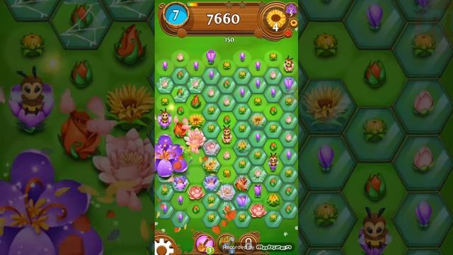 Blossom blast saga level 124 NEW, как пройти 124 уровень? смотреть онлайн