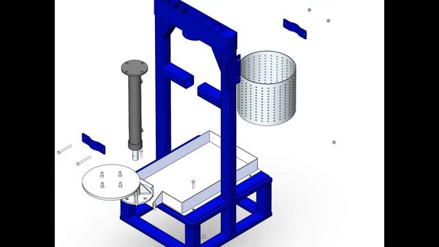 Avocado Oil Press Machine (Solid Works Design) смотреть онлайн