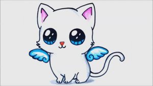 Как нарисовать Котика шаг за шагом просто и мило Рисунки для срисовки