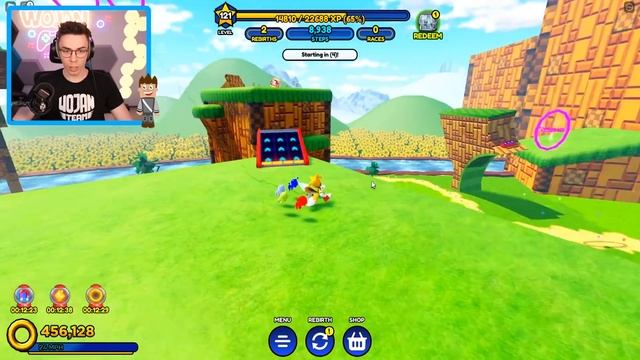 Jestem NAJSZYBSZY na ŚWIECIE w ROBLOX! (Sonic Speed Simulator) смотреть онлайн