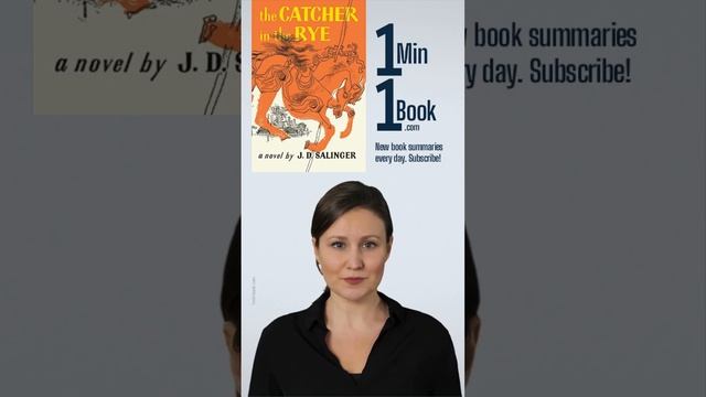The Catcher in the Rye by J.D. Salinger #1Min1Book #BookSummary #TheCatcherInTheRye #JDSalinger смотреть онлайн