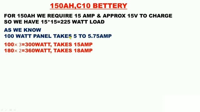 HOW MANY SOLAR PANEL REQUIRED TO CHARGE 150AH BETTERY! SOLAR PANEL SELECTION FOR BETTERY CHARGE смотреть онлайн