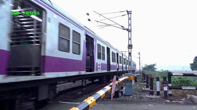 Quick Speedy Katwa-Howrah ICF Medha EMU Local Crossing Busy Railgate | Eastern Railways смотреть онлайн