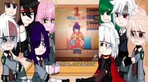 bnha & inko,afo,shigiraki react to deku as ai hoshino(1/1)[au omegaverse]