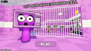 LILY МИКРОВОЛНОВКА СПРУНКИ(SPRUNKI'S) PRISON RUN Obby в РОБЛОКС