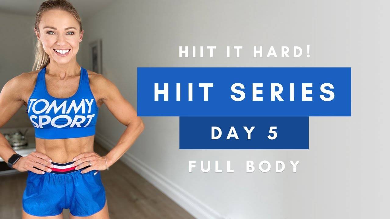 Caroline Girvan - 20 Min FULLL BODY HIIT WORKOUT at Home | HIIT IT HARD Series Day 5