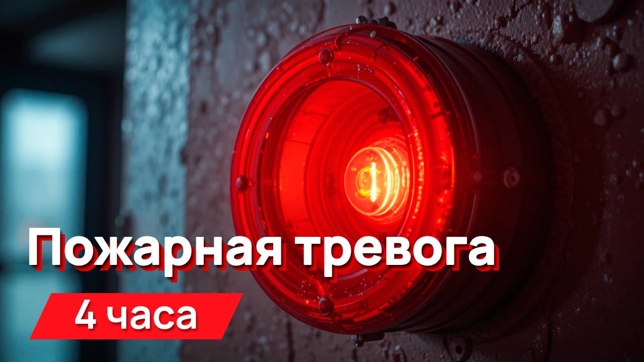 Звуки для соседей - звук пожарной тревоги, пожарной сигнализации