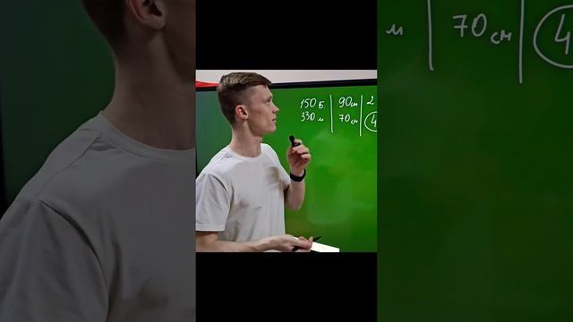 Вторая часть в профиле! Математика 7 класс ВПР. 10 Задание. #математикаотсаныча #математика #впр смотреть онлайн