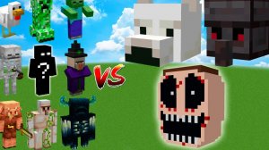 Эксперименты: Какие обычные мобы сильнее всего противостоят Мимикру в Майнкрафте?