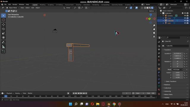 Blender 3D первое использование // блендер 3д смотреть онлайн