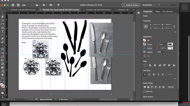 Mask and feather images in Indesign смотреть онлайн