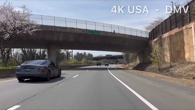 [ 4K ] Driving around | Washington DC | Pentagon | Cherry blossom | USA tour| Virginia| Rosslyn смотреть онлайн