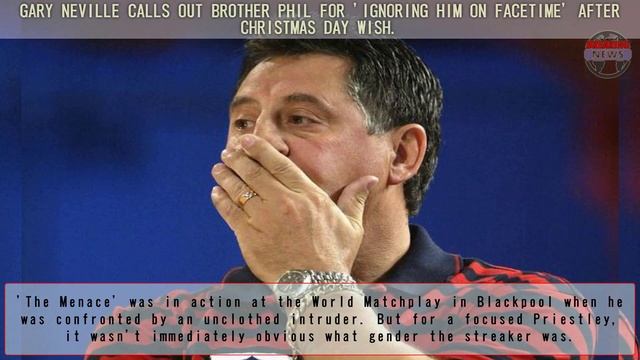 Darts icon was distracted by streaker but left gutted when noticing they were male смотреть онлайн