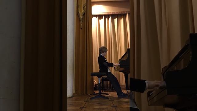 К.Черни, опус 740, этюд 36(10), Семёнов Глеб, 8 лет смотреть онлайн