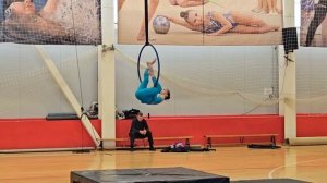 Воздушная гимнастика, кольцо,  1место 6.04.2025г.