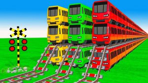 Мультики для детей про поезда. Мультики про машинки для малышей. Залипательные мультики